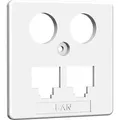 Homeway Zentralplatte HAXHSE-G0401-C021 für LAN/LAN-Modul 50x50mm
