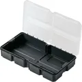 Högert Technik - Werkzeug-Organizer HTM BOX, Milchiger Deckel aus Robustem Kunststoff, Extra Platz für Werkzeuge und Gegenstände, Praktisch und Geräumig, Modularer Aufbau - HT7G509