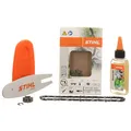 3670 000 0028 Original STIHL Sägekette Ritzel Schwert Öl Schutz GTA26 1,1 28TG 