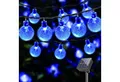 LQWELL LED Solarleuchte LED Kugel-Lichterkette Außen Solar Gartenleuchte, Kettenlicht Kristall Kugeln, Garten Terrasse Balkon Hochzeit Party Fenster