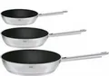 RÖSLE Elegance Bratpfanne Set Ø 20/24/28 cm Edelstahl  Induktion 13216