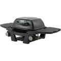 TAINO MAHTO Gasgrill klein Tischgrill Balkongrill Gas 2 Brenner Schwarz
