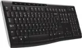 Logitech Wireless K270 - Tastatur - 2,4 GHz - Deutsch - QWERTZ (920-003052)