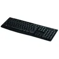 Logitech K270 Tastatur, kabellos, DE-Layout bis zu 10 Metern Reichweite, 8 Sondertasten