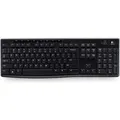 Logitech Tastatur K270 kabellos schwarz - Schwarz