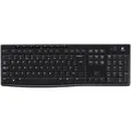 Wireless Keyboard K270, Tastatur schwarz, DE-Layout, Retail