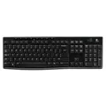 Logitech Wireless Keyboard K270 Tastatur kabellos schwarz