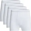 conta Retro Pants Herren-Schlüpfer im 4er-Pack kochfest Feinripp Uni weiß 8