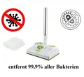 KABELLOSER DAMPFREINIGER DAMPFBESEN HARTBODEN TEPPICH DAMPF WISCH MOP AQUA LASER