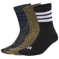 adidas - 3-Stripes Concept Crew WSH 3-Pack - Multifunktionssocken 43-45 | EU 43-45 schwarz