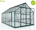 SET Vitavia Gewächshaus Meridian 2 11500 257x445 ESG smaragd + Fundamentsrahmen