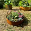 Czaja Pflanzring Ø 100 cm Edelrost - Baumring Hochbeet Rost Pflanzgefäß Pflanzkübel Metallring Kräuterbeet Stahlring Stahl Ring