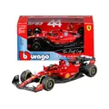 Bburago – Ferrari SF-23 „The First Lap” Test Fiorano 2024#44 Lewis Hamilton, Modellauto 1:43, offizielle historische Replik mit Ferrari-Lizenz, empfohlen ab 36+ Monaten
