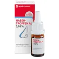 ALIUD PHARMA Nasentropfen AL 0,05%, Lösung 10 ml: Mit abschwellender Wirkung bei verstopfter Nase wegen Schnupfen, für Kinder geeignet