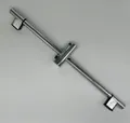 Cornat Wandstange "Andali" - 60 cm Länge - Mit Drucktastenschieber - Verchromt /