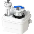 SFA Sanibroy SANICUBIC 1WP Hebeanlage für Grau-/ Schwarzwasser, Behälter 32 l - Weiß