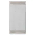 Dyckhoff Frottierserie 'Pure Elegance' Delta Handtuch 50 x 100 cm Silber - Grau