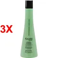 3 X Phytorelax Keratin Lockiges Anti-frizz Shampoo 250 Ml