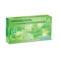 ARNOMED Nitril Lime Green Einmalhandschuhe, puderfrei, grün 389-M , 1 Packung = 100 Stück, Größe M