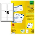 SIGEL 400 Visitenkarten LP799 satiniert weiß 225 g/qm