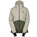 Scott Skijacke SCO Jacket W's Ultimate Dryo 10 dust white/douglas green L
