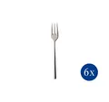 Villeroy & Boch Kuchengabel Piemont Kuchengabel, 6 Stück (6 Stück), Edelstahl, 6 Stck, spülmaschinenfest