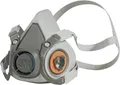 3M 6200M Atemschutz Halbmaske Halb-Maske Maske ohne Filter Größe: M EN140 DIN893