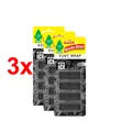 VENT WRAP Lüftungsgitter Duft Clips WUNDER-BAUM 4er Black-Ice 3 Stück