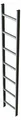 Zarges Schachtleiter 300mm lichte Breite Edelstahl, 7 Sprossen