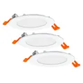 OSRAM Einbauleuchten-Set schmal 3x120mm 3000K Weiß