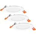 OSRAM HOMELIGHTING Downlight Slim Set 3 x 120mm 3000K 4099854445903 LED-Außen...