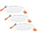 3er Multipack OSRAM HOMELIGHTING Downlight Slim Set 3 x 120mm 3000K