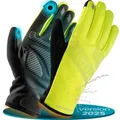 Valkental Fahrradhandschuhe Winterhandschuhe & Übergangshandschuhe mit Touchscreen Funktion atmungsaktiv, winddicht & wasserdicht gelb XS