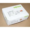 100St. Wago 221-412 Steckklemmen bis 4mm2 2polig mit Hebel * Compact Verbindungs...