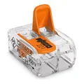WAGO GmbH& Co. KG Compact-Verbindungsklemme 2-Leiter bis 4qmm 221-412, 100 Stück