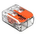 WAGO 2-Leiter-Klemme 4 mm² Verbindungsklemme Klemme mit Hebel 221-412