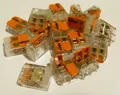 Wago 221-412 Verbindungsklemme 50 Stück 2 Leiter flexibel: 0.14-4mm² starr: 0.2