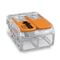 COMPACT Verbindungsdosenklemme 2-polig mit Hebeln, max. 4 mm², (100 stück )