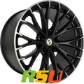4x Etabeta Piuma-C black matt special edition 8.5x19" ET28 LK5 120 ML 78.1 Al...
