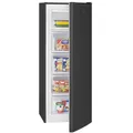 Bomann® Gefrierschrank 143cm I 4 Sterne-Gefrierfach I Temperaturbereich: ≤ -18°C I Tiefkühlschrank leise 40dB I wechselbarer Türanschlag I Gefrierschrank gross I 168L Freezer I GS 7364 schwarz-inox