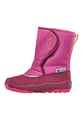 Affenzahn Schneestiefel Vegan Freezy wasserdicht, warm gefüttert, zum Reinschlüpfen, Größe 21-32 Vogel - Lila
