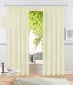 Otto Home Vorhang "Raja, Gardinen mit Kräuselband, Vorhänge Wohnzimmer" Gr. 2, beige (champagner), 175cm, Kräuselband, 140cm