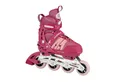 Hudora Inlineskates Comfort Rollschuhe für Kinder, deepl blue/ strong berry, Gr. 29-40, Mikro-Größenverstellbar in 6 Größen