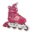 HUDORA Inline Skates Comfort, strong berry, Gr. 29-34, Größenverstellbar