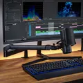 Elgato Wave Mic Arm LP - Premium Low Profile Mikrofonarm mit Kabelkanälen für einen sauberen Arbeits
