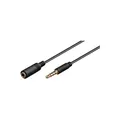Goobay 62480 AUX Verlängerungskabel – Audiokabel – Verbindungskabel – Klinkenkabel – Klinke 3,5mm Stecker (4-Pin, Stereo) > Buchse 3,5 mm Stecker (4-Pin, Stereo)