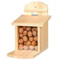 Trixie Eichhörnchen Futterhaus Futterstation Futterautomat Futterhäuschen Holz