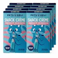 Pets Deli Cremesnack Katzen Snack Thunfisch & Jakobsmuschel, Topping & Belohnung, für wählerische Katzen, getreidefrei, Ohne Zucker, 8x90g, Premium Qualität