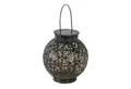 Intirilife Gartenleuchte, Integrierte LED-Beleuchtung, Solarsensor, Solar Laterne Lampe Outdoor Leuchte