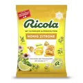 Ricola Honig Zitrone, 75g Beutel Original Schweizer Kräuter-Bonbons mit 13 Schweizer Alpenkräutern, wohltuender Genuss, 1 x 75g